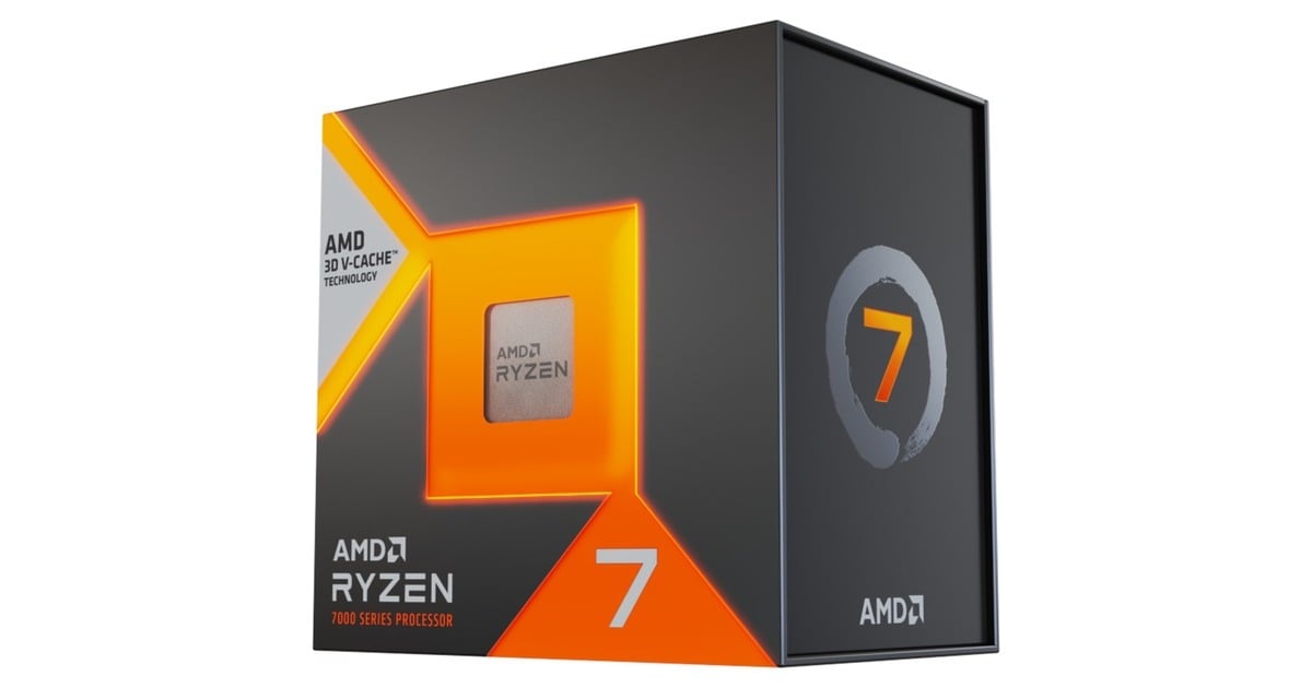 AMD Ryzen™ 7 7800X3D, Prozessor Boxed-Version