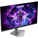 AOC AGON PRO AG276QZD2, Gaming-Monitor 67.8 cm (26.7 Zoll), dunkelgrau/schwarz, QHD, QD-OLED, USB-Hub, 240Hz Panel