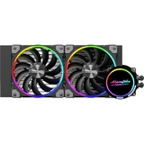 Alpenföhn Gletscherwasser 240 High Speed AiO RGB 240mm, Wasserkühlung schwarz