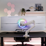 Arozzi Alzare Neo Pro, Monitorhalterung weiß