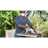 Bosch Heimwerken & Garten Handkreissäge UniversalCirc 18V-53, 18Volt grün/schwarz, Li-Ionen Akku 2,5Ah, POWER FOR ALL ALLIANCE
