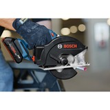 Bosch Professional Akku-Metallkreissäge GKM 18V-50 Professional solo, Handkreissäge blau/schwarz, ohne Akku und Ladegerät, in L-BOXX