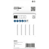 Bosch Stichsägeblatt T 102 H Clean for PVC, 100mm 5 Stück