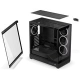 ENDORFY Fishtank 6000 Corona , Tower-Gehäuse schwarz, Tempered Glass x 2