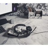 Jabra Evolve2 40 SE , Headset schwarz, MS-Version, Stereo, USB-A und USB-C