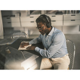 Jabra Evolve3 75, Headset schwarz, MS, USB-A Bluetooth-Adapter, Schnurloses Ladepad