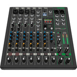 MACKIE ProFX10v3+, Mischpult schwarz, professioneller 10-Kanal Mixer Enhanced FX