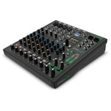 MACKIE ProFX10v3+, Mischpult schwarz, professioneller 10-Kanal Mixer Enhanced FX