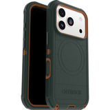Otterbox Defender Pro, Handyhülle dunkelgrün/orange, iPhone 17 Pro, MagSafe