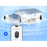 Reolink Argus Series B330 Lite, Überwachungskamera weiß, 5 MP, inkl. Reolink Solar Panel Lite