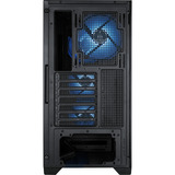 Silentware Flow 110 A-RGB , Tower-Gehäuse schwarz, Tempered Glass