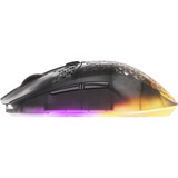 SteelSeries Aerox 3 Wireless Gen 2 Shadow, Gaming-Maus schwarz/transparent
