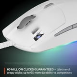 SteelSeries Rival 3 Gen 2, Gaming-Maus weiß