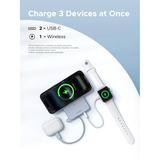 UGREEN PB773 MagFlow 10.000mAh 25W, Powerbank silber
