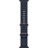 Apple 49 mm Ocean Armband, Uhrenarmband dunkelblau/titan