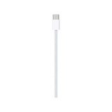 Apple USB Kabel, USB-C Stecker > USB-C Stecker weiß, 1 Meter, gesleevt