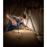 Bosch Professional Akku-Bohrschrauber GSR 12V-15 Professional, 12 Volt blau/schwarz, 2x Li-Ionen Akku 2,0Ah, in L-BOXX