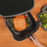 Cecotec Diät-Fritteuse Cecofry Fantastik 5500 , Heißluftfritteuse schwarz, 1.500 Watt, Korb 5,5 Liter