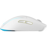 Corsair M75 WIRELESS, Gaming-Maus weiß