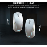 Corsair M75 WIRELESS, Gaming-Maus weiß