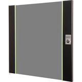 Digitus Glas-Fronttür für 19" 12HE Wandgehäuse Unique Serie, Frontpanel schwarz, 12 Höheneinheiten