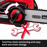 EINHELL Power X-Change Akku-Kettensäge FORTEXXA 18/30, 18Volt rot/schwarz, ohne Akku und Ladegerät