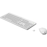 HP 230 Wireless-Maus und -Tastatur, Desktop-Set weiß, DE-Layout