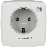 Homematic IP HmIP Schalt-Mess-Steckdose (HmIP-PSM-2) weiß