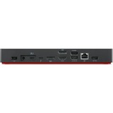 Lenovo ThinkPad Universal Thunderbolt 4 Dock, Dockingstation schwarz/rot