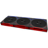 Lian Li UNI FAN TL FLEX 120 Wireless, Gehäuselüfter schwarz, 3er Pack mit Controller, 120 mm
