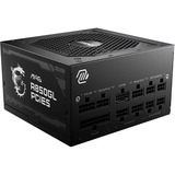 MSI MAG A850GL PCIE5, PC-Netzteil schwarz, 1x 12VHPWR, 4x PCIe, Kabelmanagement, 850 Watt