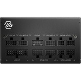 MSI MAG A850GL PCIE5, PC-Netzteil schwarz, 1x 12VHPWR, 4x PCIe, Kabelmanagement, 850 Watt