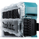 Makita MAKTRAK Organizer tief M, Werkzeugkiste blau/transparent, Transparenter Deckel
