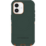 Otterbox Defender Pro, Handyhülle dunkelgrün/orange, iPhone 17, MagSafe