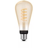 Philips Hue White Ambiance Filament Lampe E27 Giant Edison ST72 550 lm, LED-Lampe 