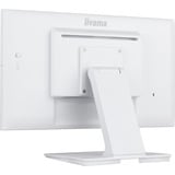 iiyama ProLite T2252MSC-W2AG, LED-Monitor 54.6 cm (21.5 Zoll), weiß (matt), FHD, IPS, Touchscreen, HDMI, DP, USB-Hub, 100Hz Panel