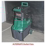 Bosch Leisehäcksler AXT 22 D, Fräswalze grün/schwarz, 2.200 Watt