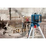 Bosch Professional Rotationslaser GRL 400 H Professional blau/schwarz, rote Laserlinie, mit Laser-Empfänger LR 45, in L-BOXX
