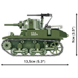 COBI M3 Stuart, Konstruktionsspielzeug Maßstab 1:35