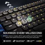 Corsair Vanguard AIR 99, Gaming-Tastatur schwarz, DE-Layout,  Corsair OPX Low Profile