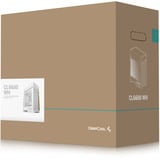 DeepCool CL6600 WH, Tower-Gehäuse weiß/holz, Tempered Glass