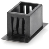 Digitus Blindstopfen für LC Duplex, Schutzkappe schwarz, 100 Stück