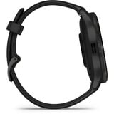 Garmin Venu 3, Smartwatch schwarz/dunkelgrau, 45 mm, schwarzes Silikon-Armband