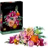 LEGO 10342 Botanicals Schöner Rosafarbener Blumenstrauß, Konstruktionsspielzeug 