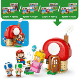 LEGO 72041 Super Mario Party beim Toad-Haus, Konstruktionsspielzeug 