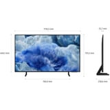 SAMSUNG 50" QLED Q8F (GQ50Q8FAAUXZG), QLED-Fernseher 125 cm (50 Zoll), schwarz/grau, UltraHD/4K, Triple Tuner, PVR