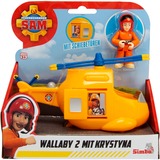 Simba Feuerwehrmann Sam Junior Wallaby 2 mit Krystyna, Spielfahrzeug 
