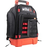 Wiha Werkzeugrucksack mechanic Set, Werkzeug-Set schwarz/rot, 41-teilig, mit Rucksack