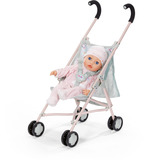 ZAPF Creation BABY born Kinderwagen mit Tasche Dschungel, Puppenwagen 