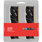 ADATA DIMM 32 GB DDR5-6400 (2x 16 GB) Dual-Kit, Arbeitsspeicher schwarz, AX5U6400C3216G-DTAMRBK, XPG Armax RGB, INTEL XMP, AMD EXPO
